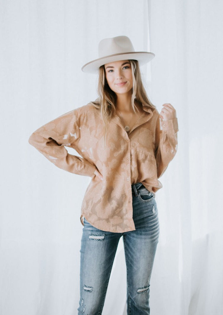 image of Autumn Button Up Top