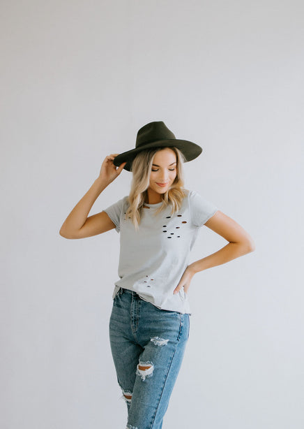 Cutout And About Tee FINAL SALE