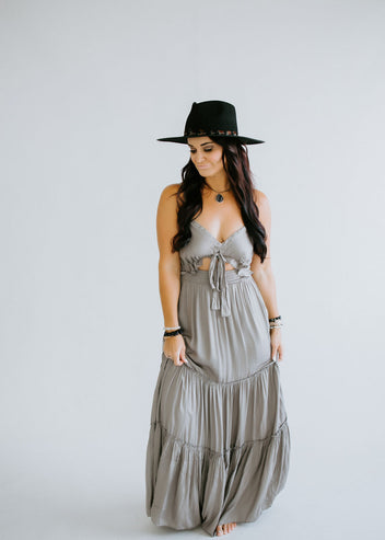 Farrah Ruffle Maxi Dress FINAL SALE