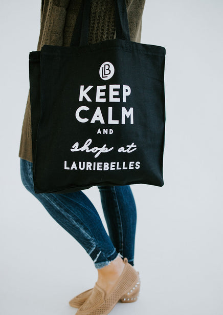 Keep Calm And Shop LB Tote
