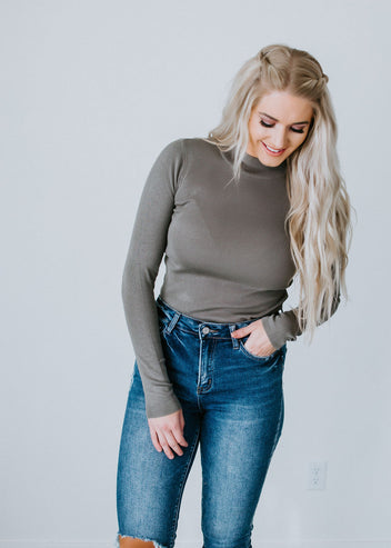 Paige Mock Neck Top