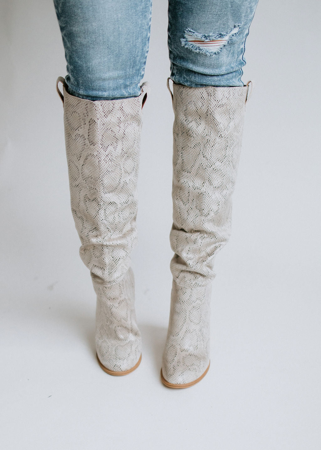 Snake My Day Knee High Boot - ONLINE ONLY FINAL SALE