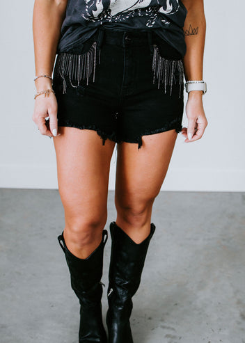 Nola Rhinestone Shorts