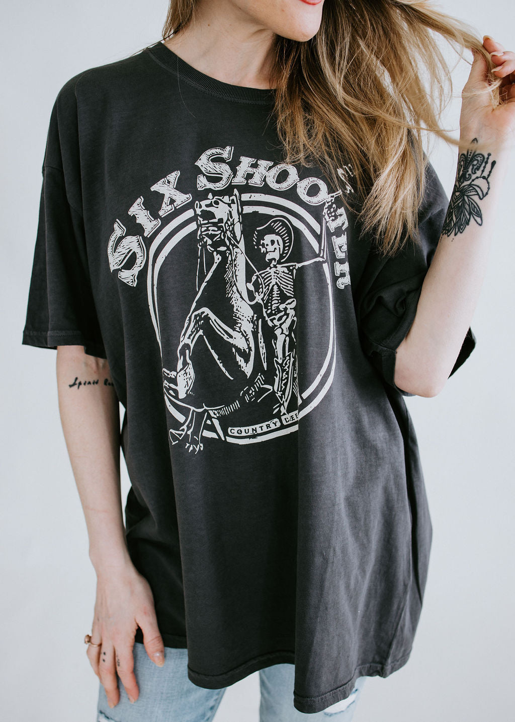 image of Six Shooter Oversized Tee