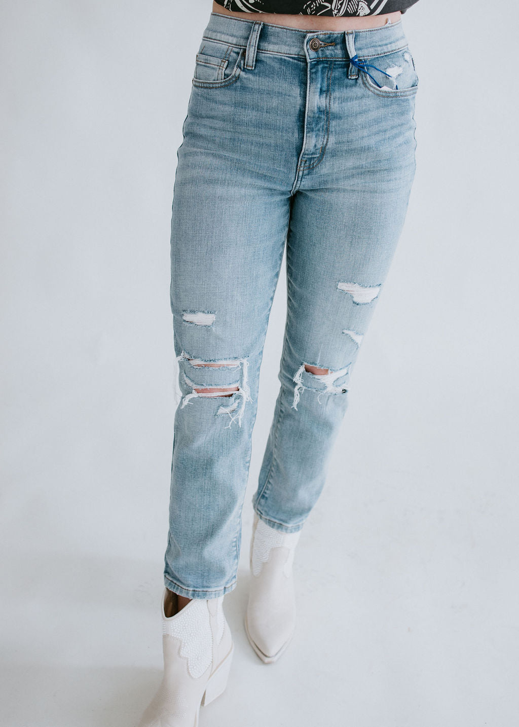 image of Groove Straight Jeans