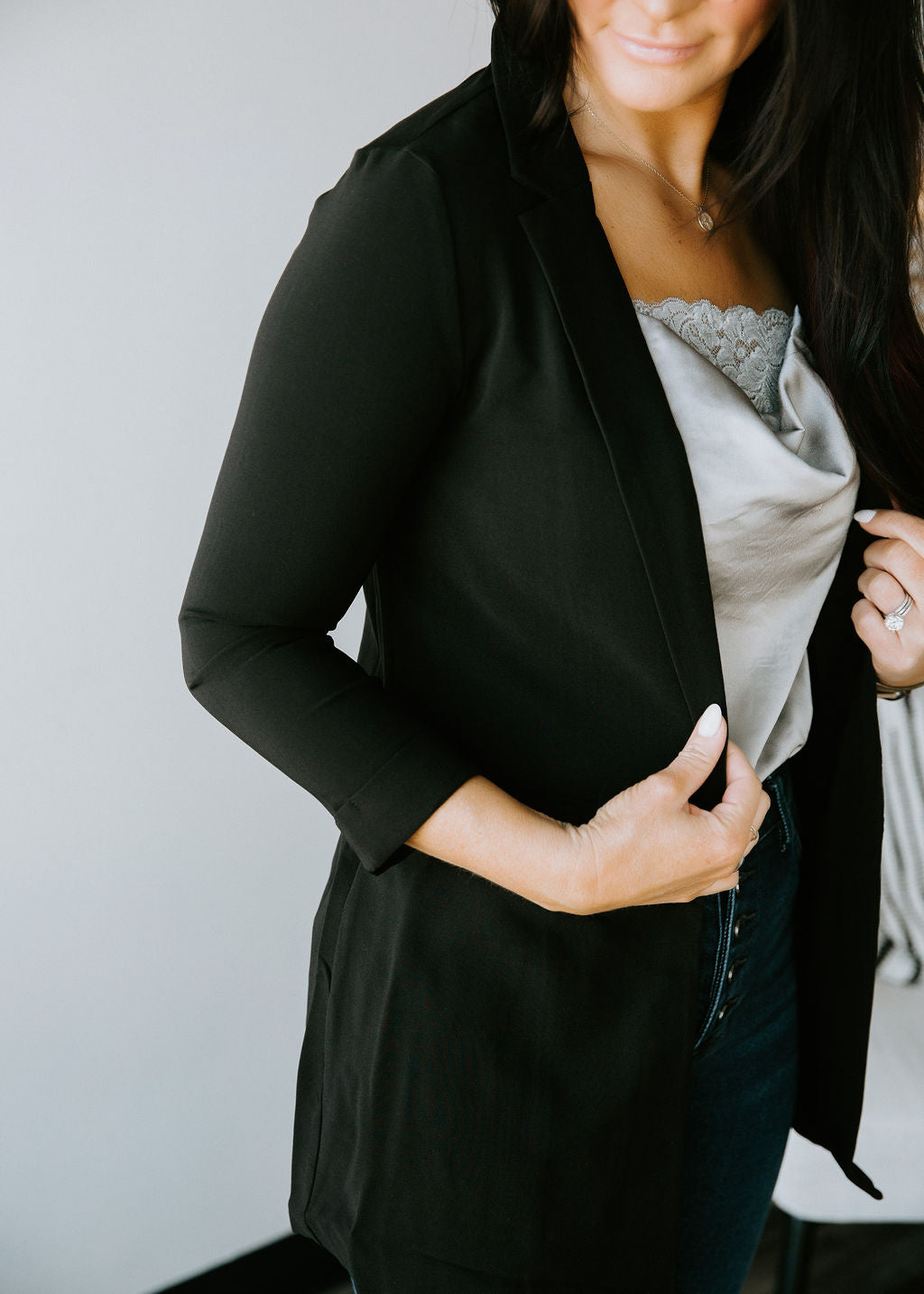 Here For Business Blazer