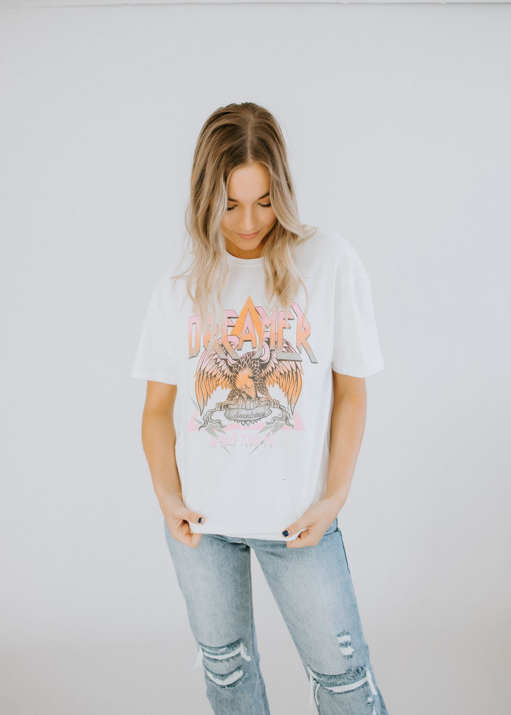 Dreamer Oversized Graphic Tee FINAL SALE
