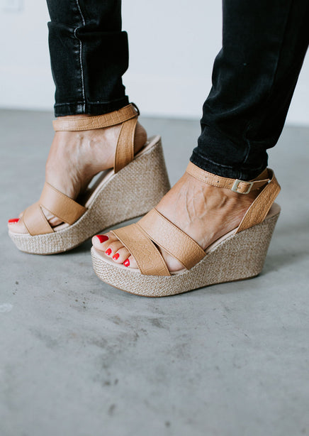 Serving Up Style Wedge Sandal