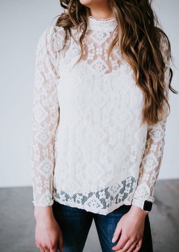 Rhiannon Lace Top and Cami Set