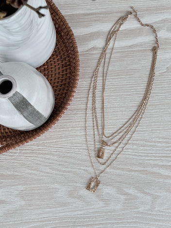 Stay Golden Layered Necklace