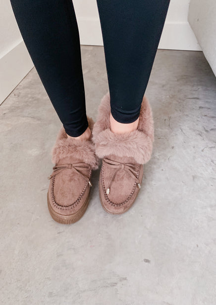 Delta Fur Chunky Loafers FINAL SALE