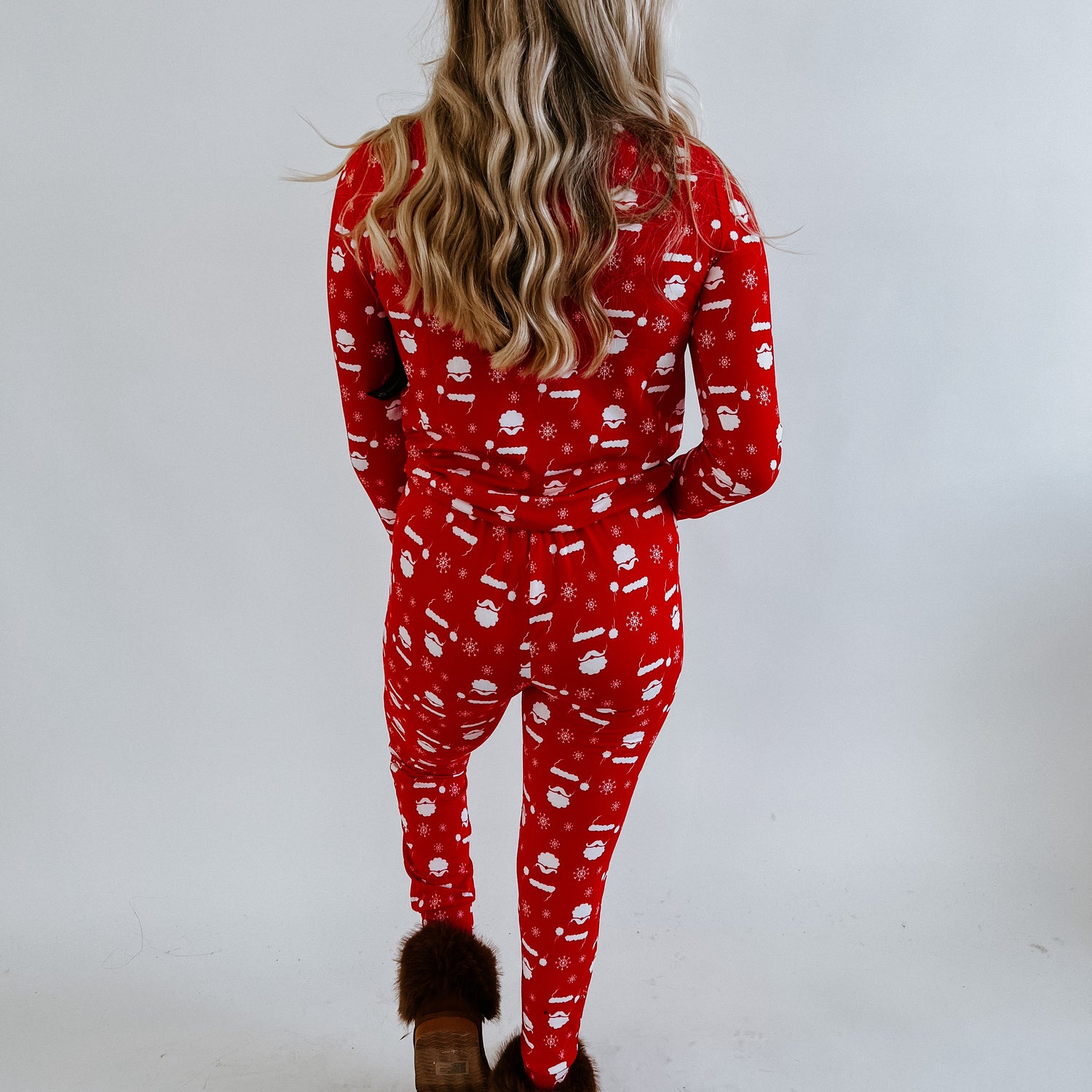 Santa Christmas Matching Jogger Set