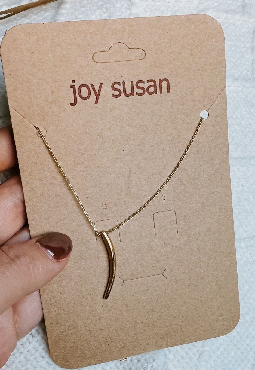 image of Horn Charm Necklace