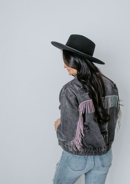 Fringe Benefits Denim Jacket