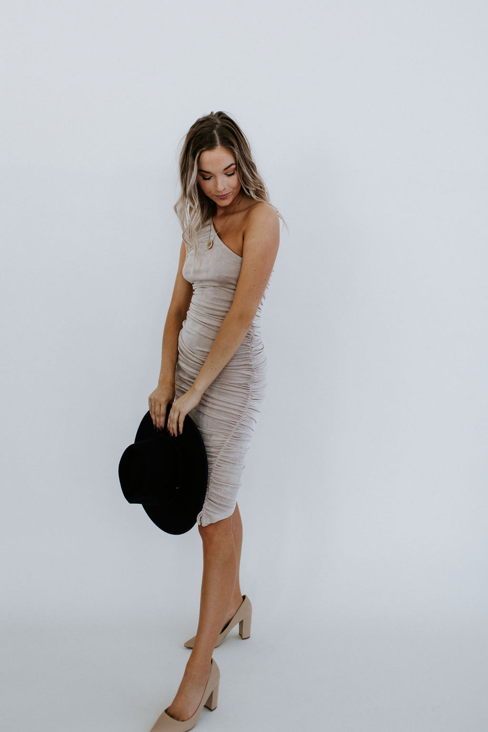 Must Be Love One Shoulder Dress