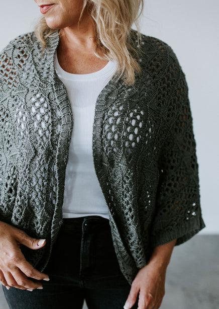 Cinda Crochet Cardigan