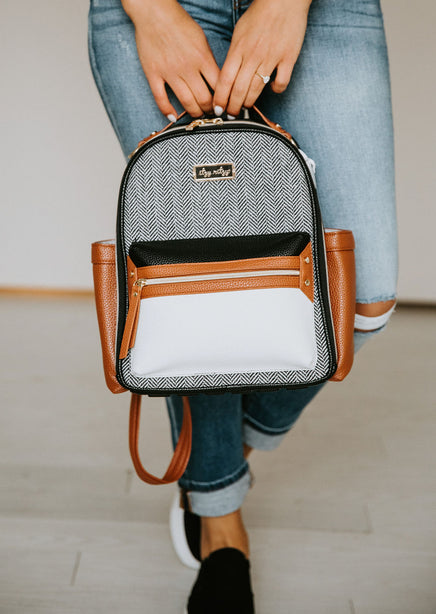 itzy ritzy mini backpack coffee and cream & Diaper Bag ensuring your essentials are always within reach Itzy Ritzy Mini Plus Diaper