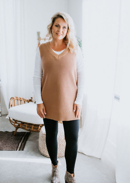 Icon Sweater Vest Dress | Lauriebelles Icon Sweater Vest Dress | Lauriebelles