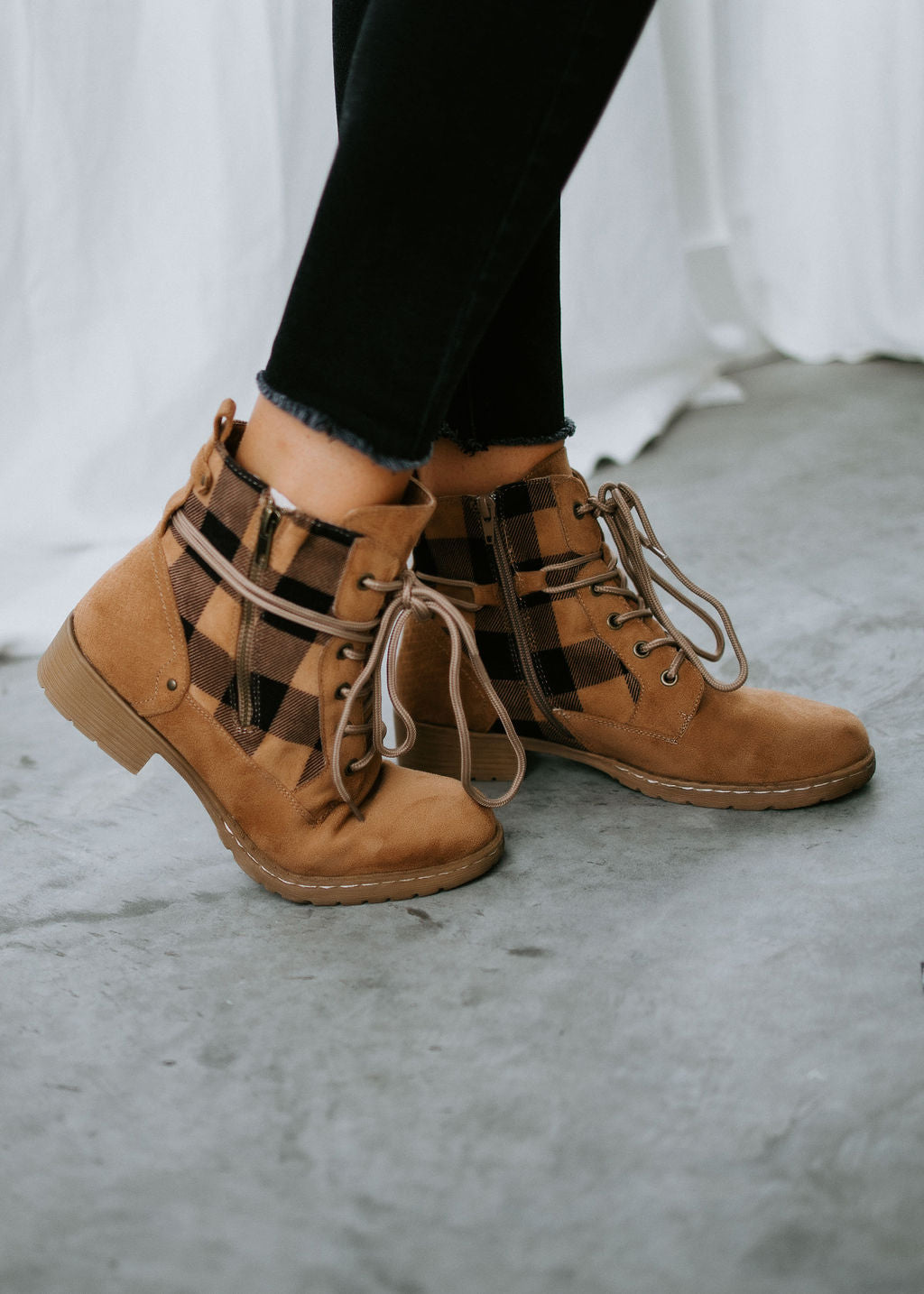 image of Donny Plaid Boot