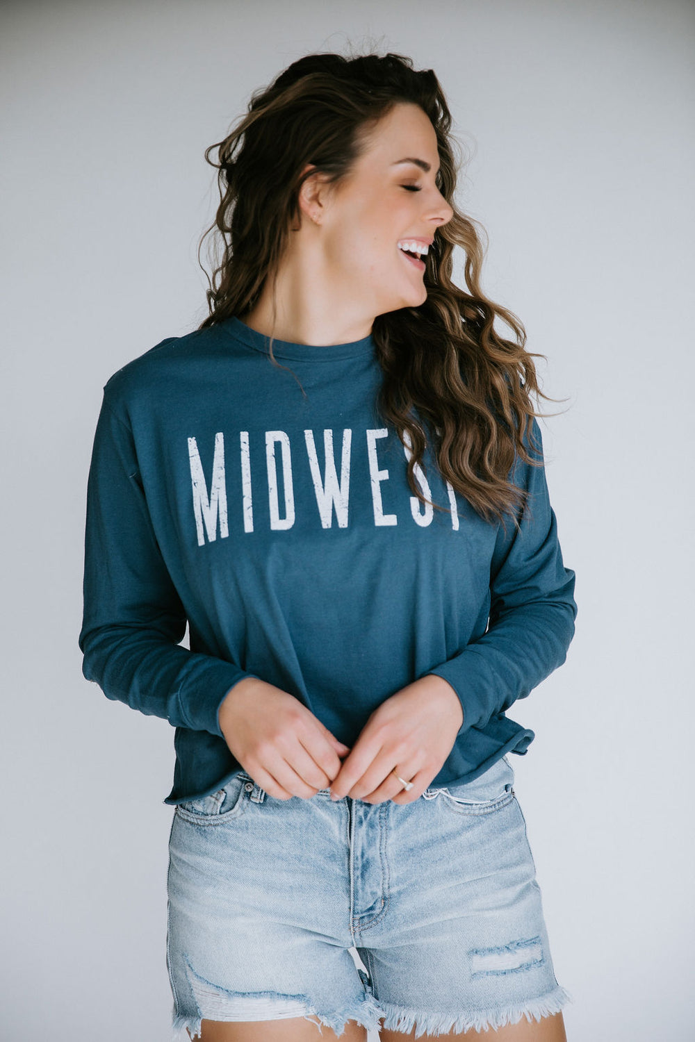Cropped Midwest Graphic Tee