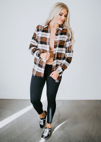 Jamie Plaid Top