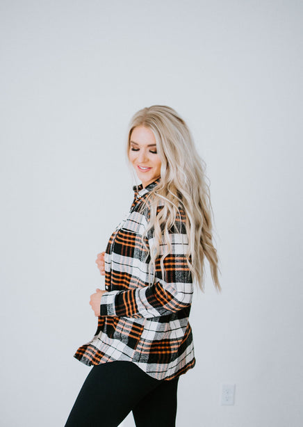 Jamie Plaid Top