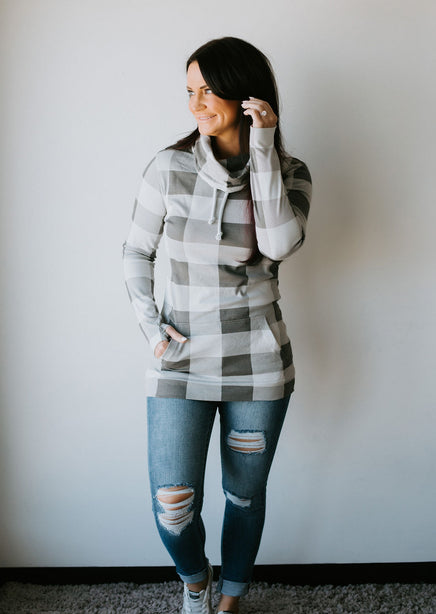 Funnel-Neck Tunic by Lily & Lottie