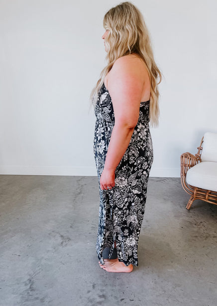 Curvy Forever Floral Maxi Dress