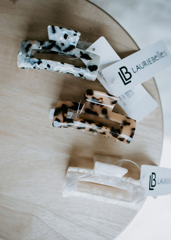 My Faves Rectangle Hair Clips