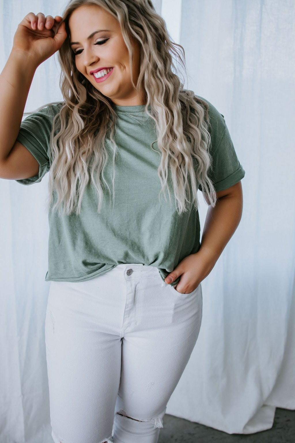 Veblen Oversized Tee by Chelsea DeBoer – Lauriebelles