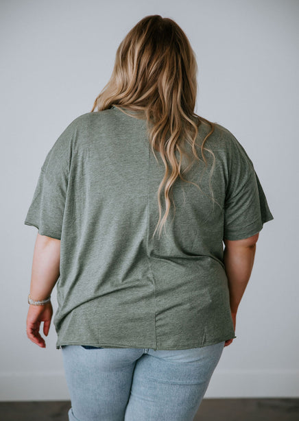 Curvy Bodhi Oversized Boyfriend Tee