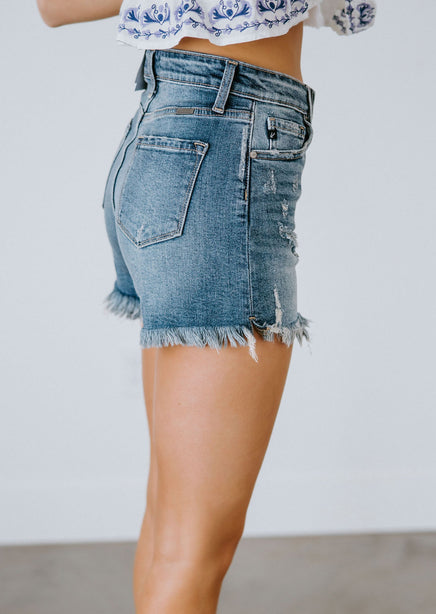 Asher Distressed Shorts